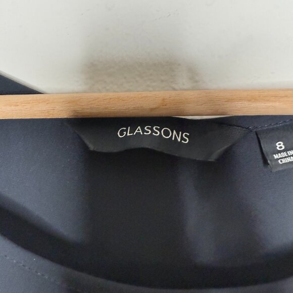 GLASSONS | Grey Shift Dress - Picture 2 of 6